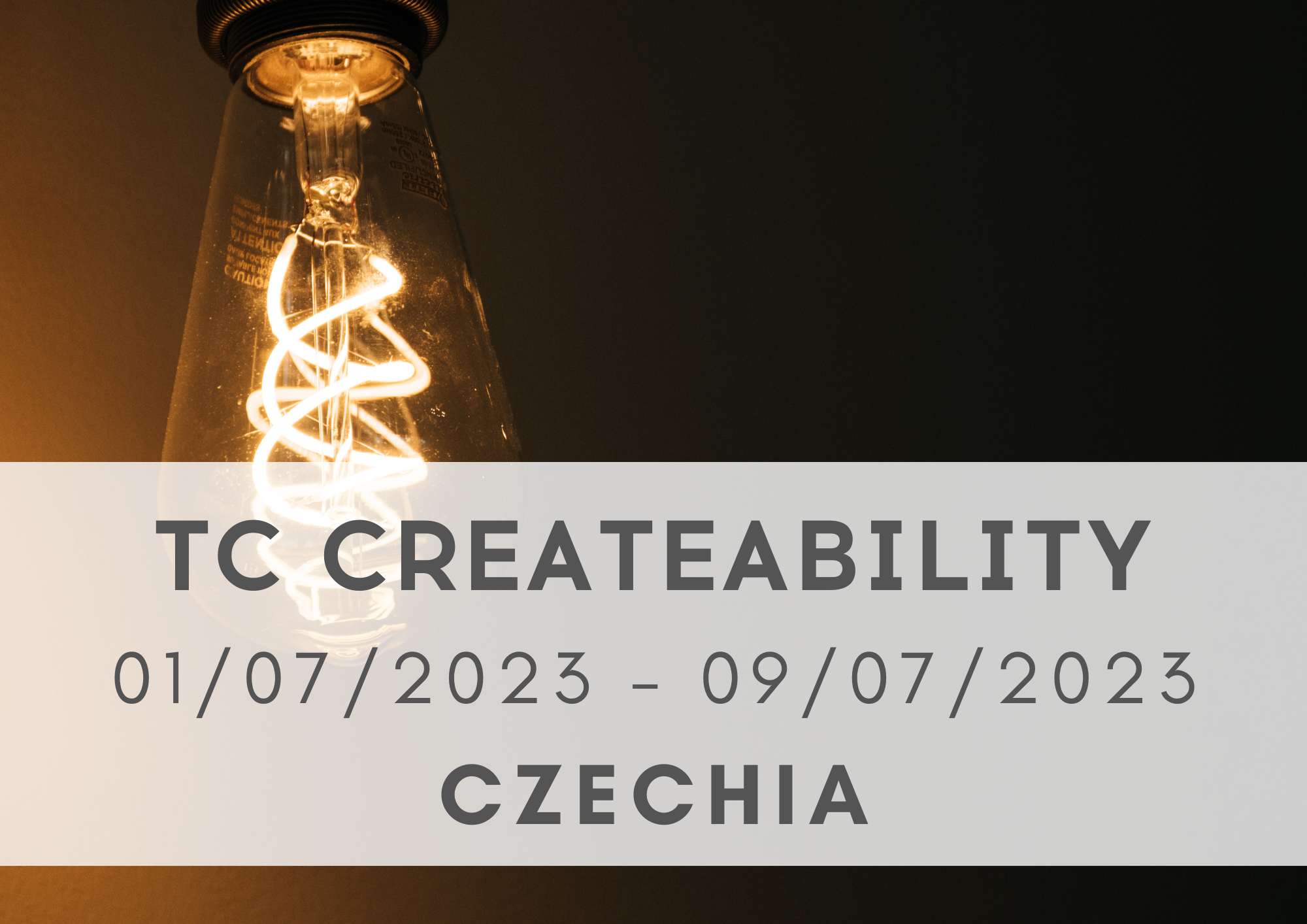 TC CreateAbility, 01-09/07/2023, Czechia